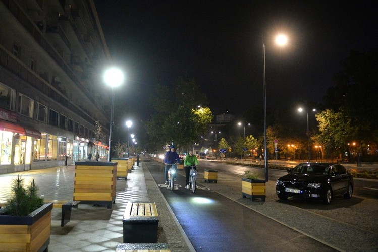 Otwarcie ul. Świętokrzyskiej w Warszawie