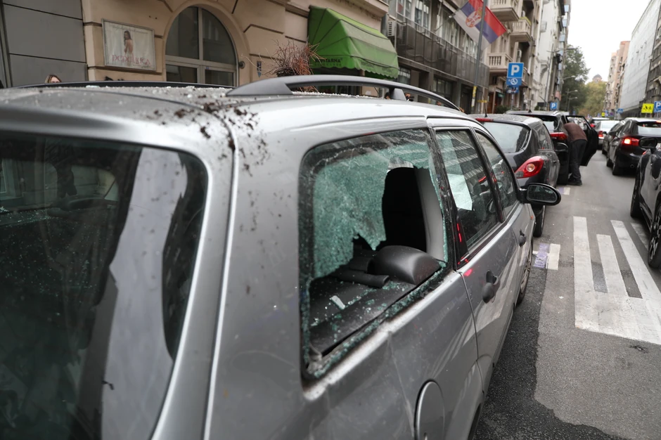 Posledice eksplozije u Kosovskoj