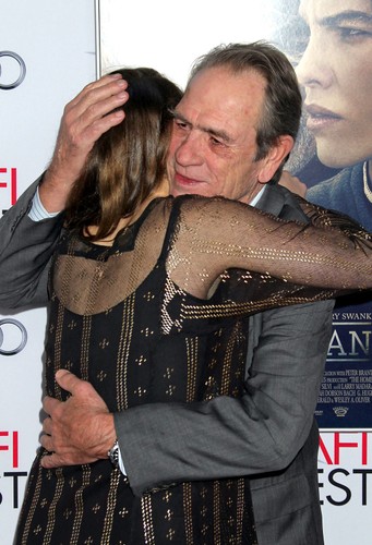 Grace Gummer i Tommy Lee Jones na premierze 'The Homesman'
