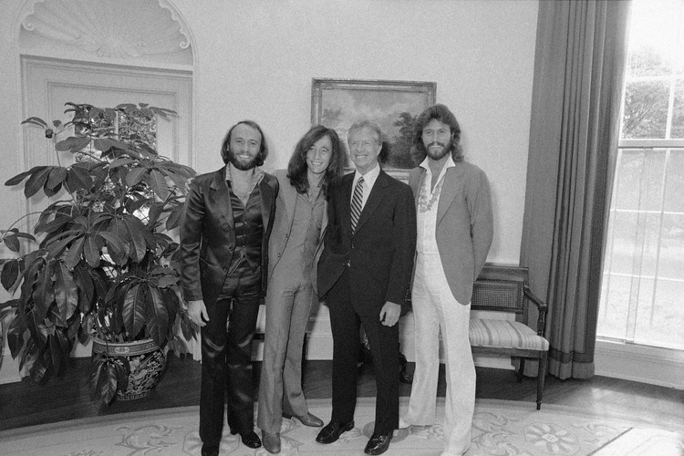 Bee Gees gośćmi pezydenta Jimmy'ego Cartera w Białym Domu – 24.09.1979