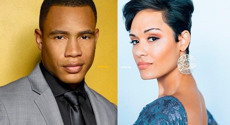 Couple Alert: 'Empire' stars, Andre Lyon (real name Trai Byers ) could be dating Anika Calhoun (real name Grace Gealey)