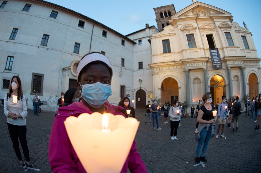 Protesti protiv rasizma raširili su se čitavim svetom - Rim, Italija