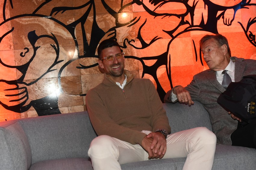 Nikola Pilić i Novak Đoković