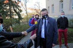 Sędziowie murem za Juszczyszynem. Zbiorowy protest w Olsztynie