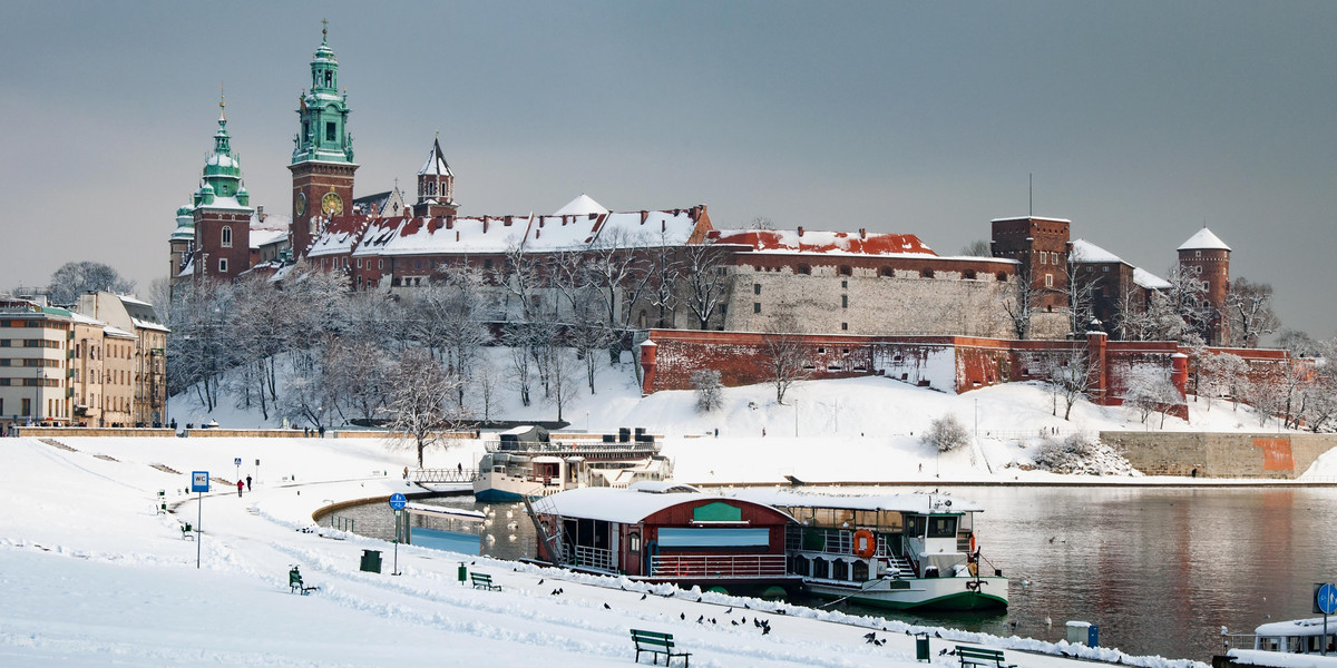 Kraków zimą