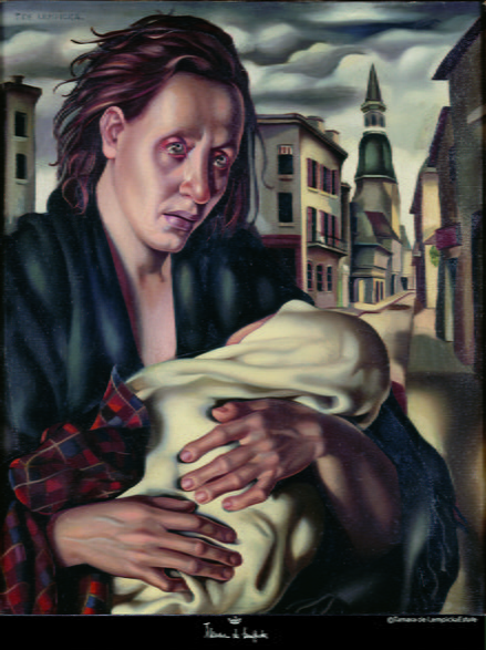 Tamara Łempicka - "Ucieczka albo Gdzieś w Europie" (1940 r.)