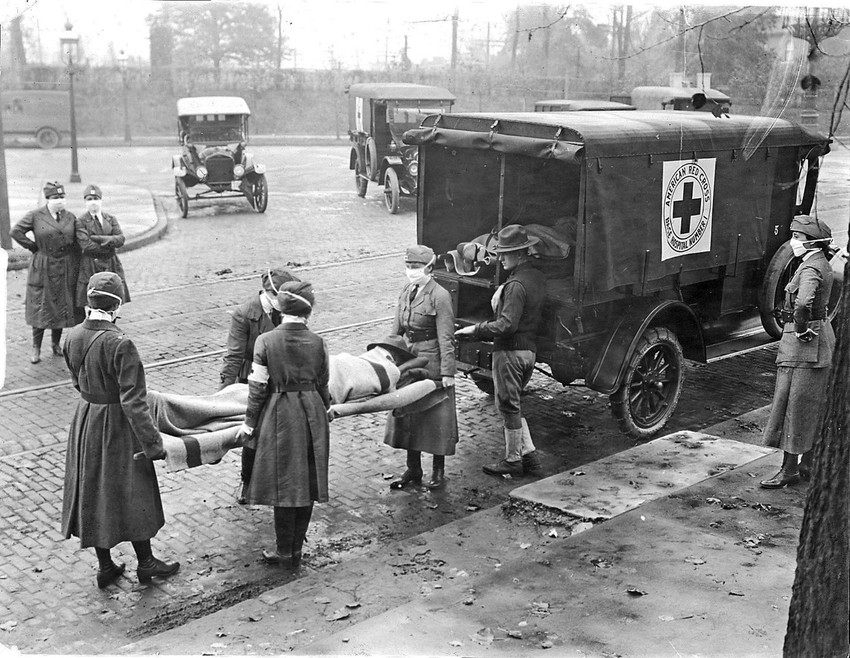 Buktao je Veliki rat, tako da se zaraza brzo proširila među vojnicima