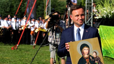 RYCHWAŁD SANKTUARIUM OBRAZ MATKI BOŻEJ RYCHWAŁDZKIEJ Andrzej Duda