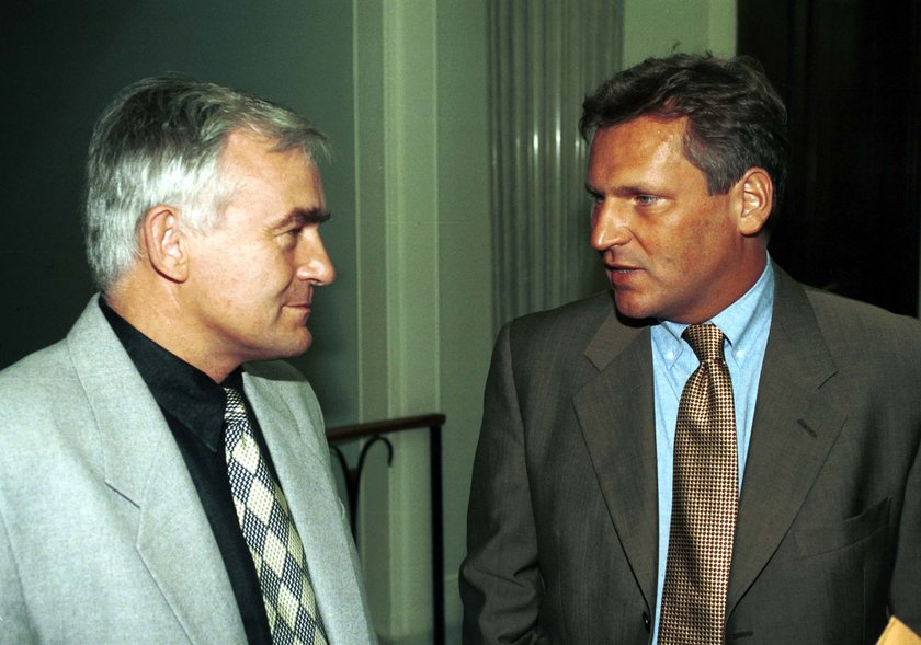 Leszek Miller i Aleksander Kwaśniewski