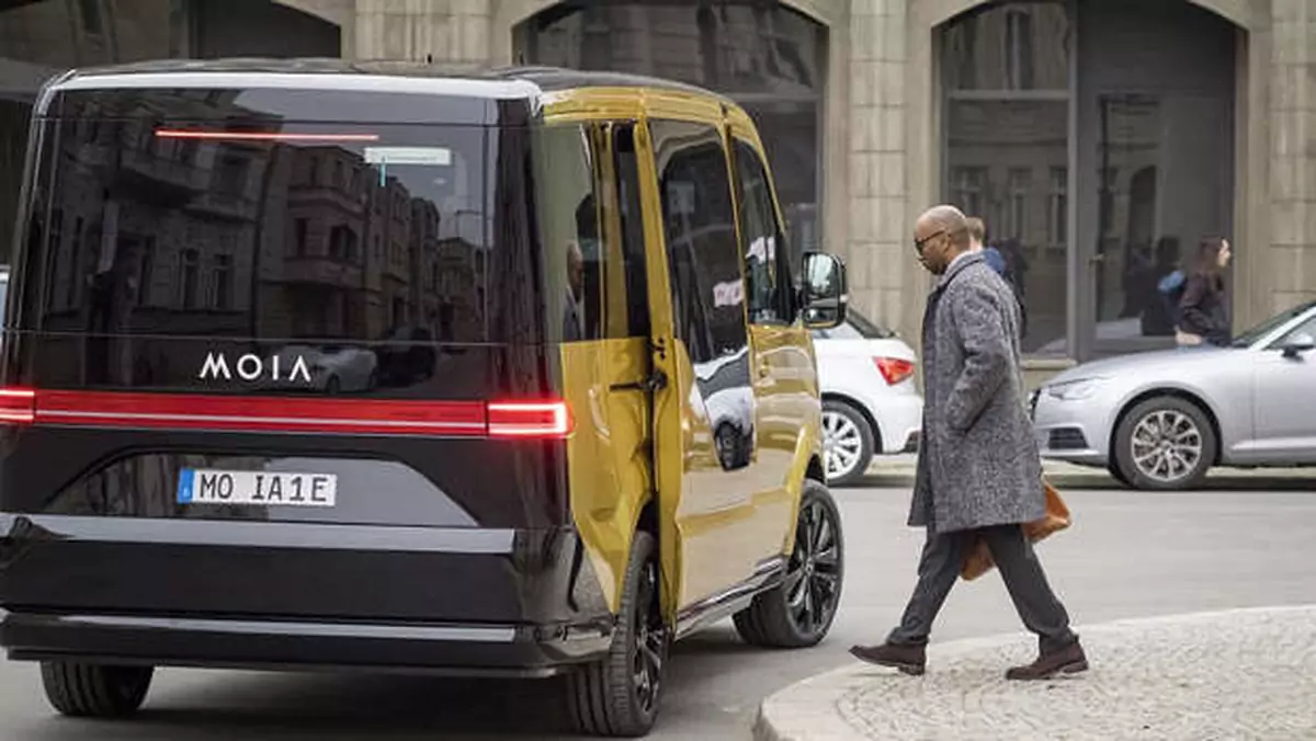 Volkswagen pokazuje elektrycznego vana przeznaczonego do usługi MOIA