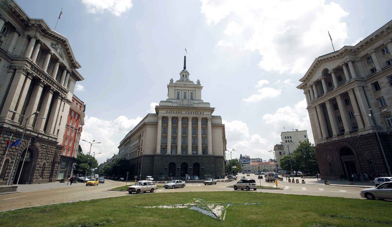 Parlament Bułgarii w centrum Sofii, stolicy kraju. Fot. Bloomberg