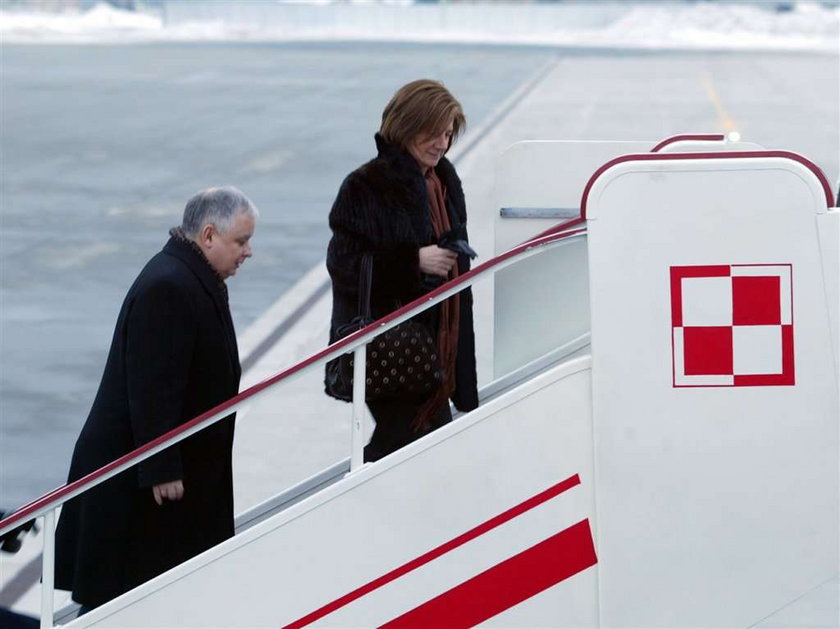 prezydent, samolot, lot, Lecha Kaczyński