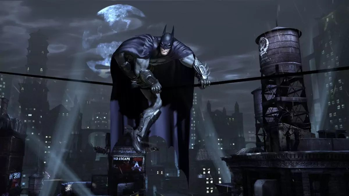 Trójwymiarowy screenshot dla fanów Batman: Arkham City