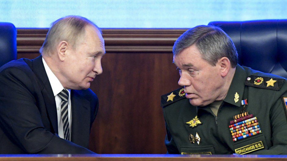 Władimir Putin i Walerij Gierasimow