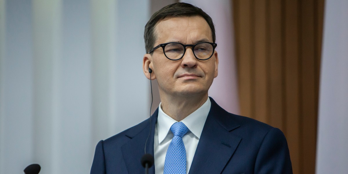 Premier Mateusz Morawiecki