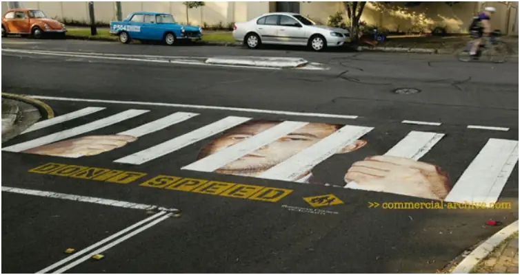 Bars-Crosswalk-Advertisement-For-Speeding