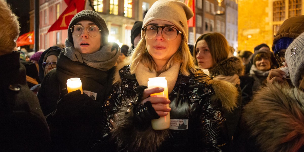 Gdańszczanie żegnają prezydenta Pawła Adamowicza