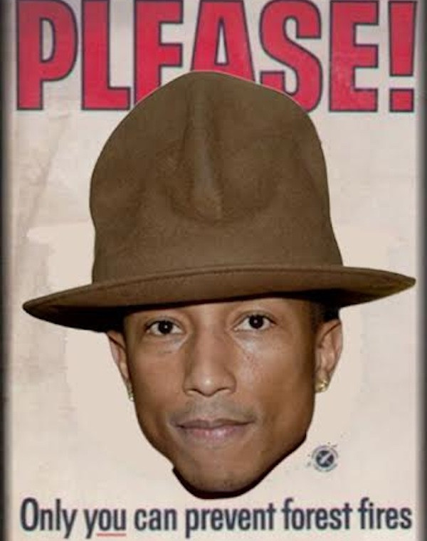 Pharrell Williams i jego kapelusz na Grammy 2014 - najlepsze memy