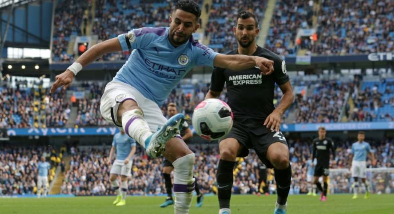 Manchester City winger Riyad Mahrez has made a bright start to the season