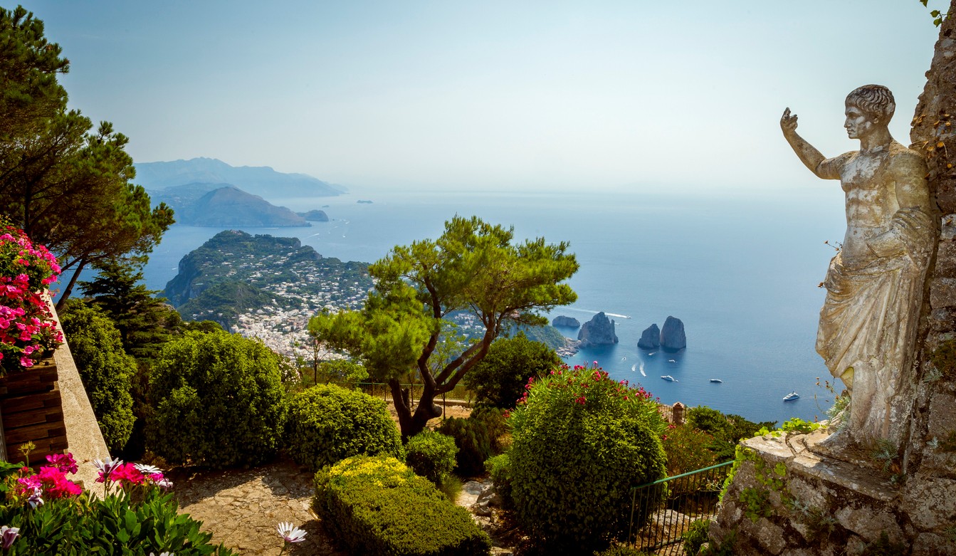 Taliansky ostrov Capri.