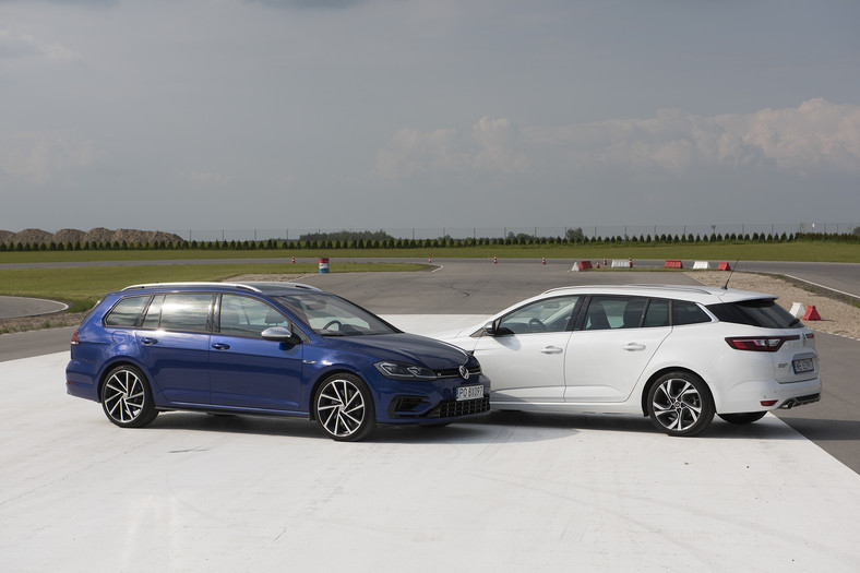 Renault Megane GT vs. VW Golf R