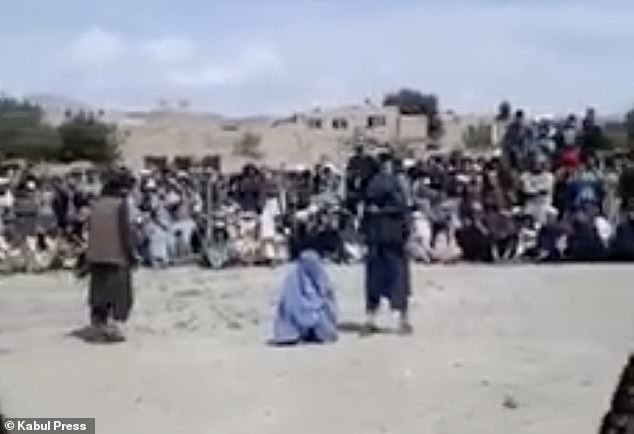 “I repent, it’s my fault, I messed up” – Woman flogged over phone call with a man