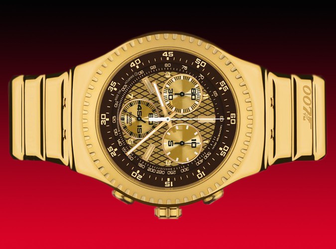 Firma Swatch postanowiła wyprodukować specjalną edycję zegarków w hołdzie wrogom 007