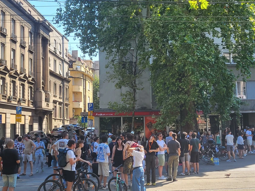 beograd studenti blokada protest bulevar