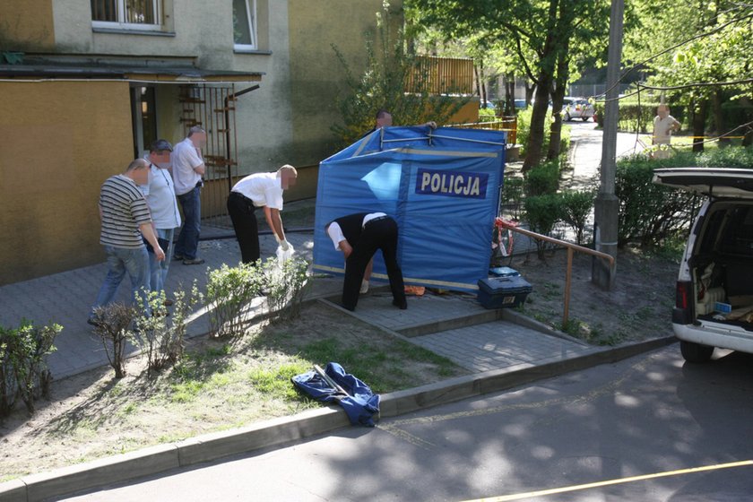 Wyskoczyła z dzieckiem z okna