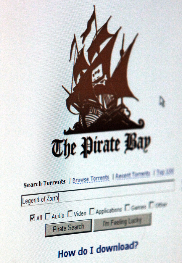 Pirate Bay. Fot. Bloomberg