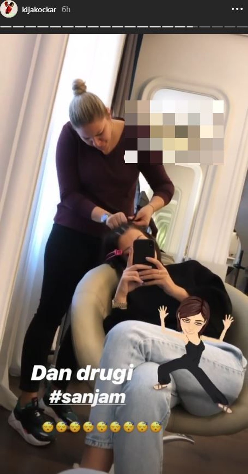 Kija, snimanje spota