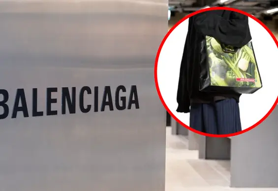 Balenciaga i zaskakujący model torebki. Przypomina siatkę z supermarketu