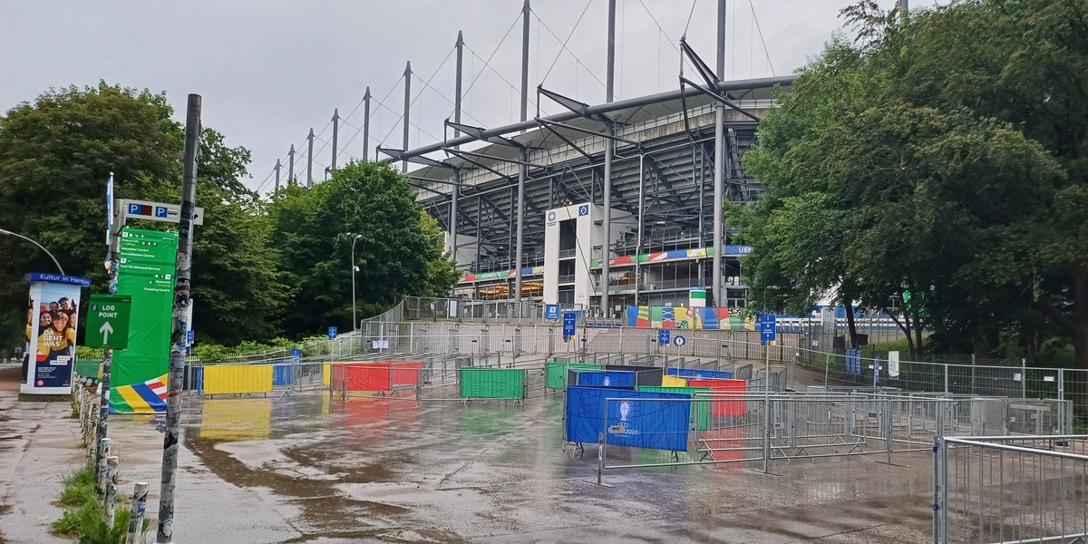 Volksparkstadion w Hamburgu.