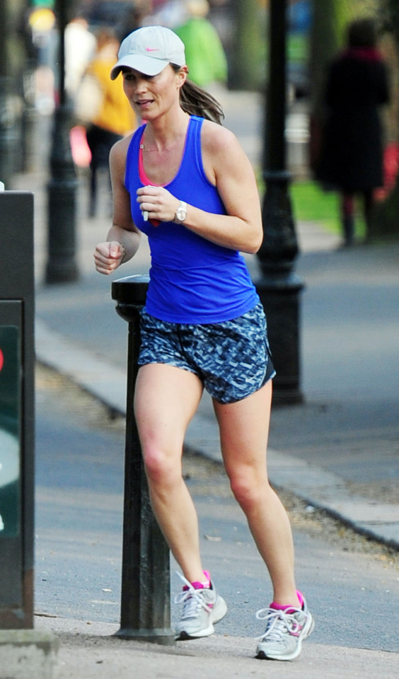 Pippa Middleton podczas joggingu