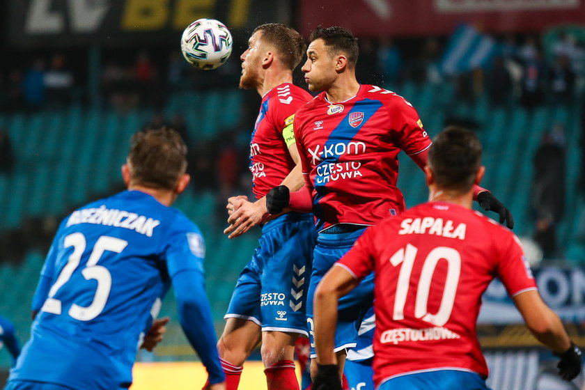 Pilka nozna. PKO Ekstraklasa. Rakow Czestochowa - Pogon Szczecin. 08.03.2020