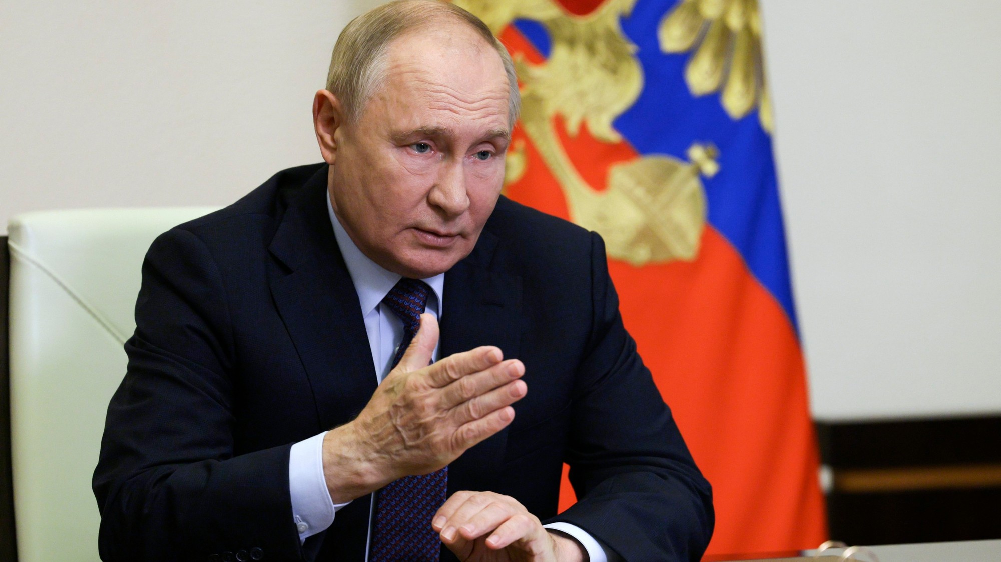 Ruský prezident Vladimir Putin.