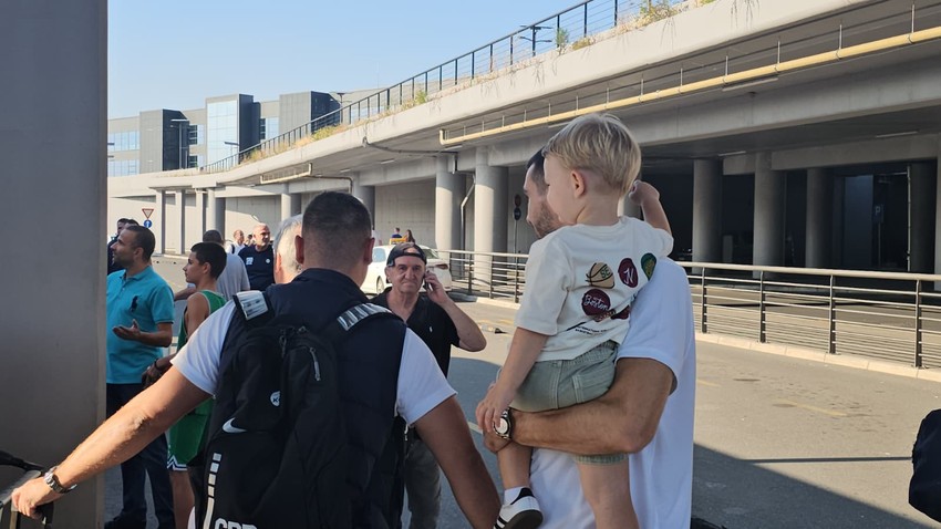 Ognjen Dobrić sa sinom