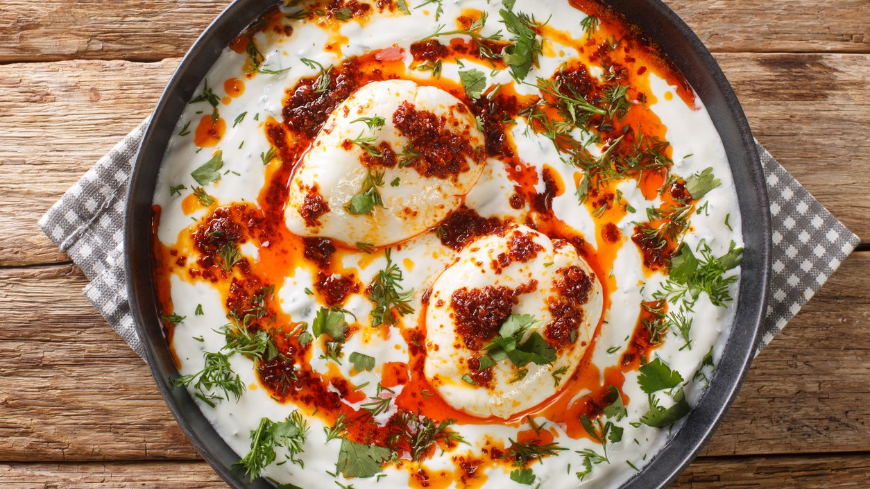 Turecké vajcia sú lahodné a jednoduché na prípravu (ilustračné foto).