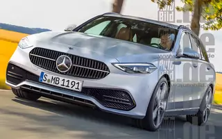 Mercedes klasy C sedan i kombi i GLC nowej generacji