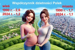 Demografia: Polska wieś wymiera najszybciej w Europie. Rekordowy spadek dzietności musi się odbić na gospodarce