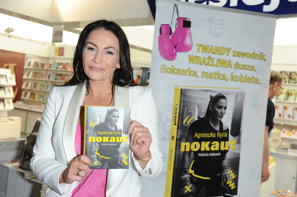 Agnieszka Rylik na Warszawskich Targach Książki