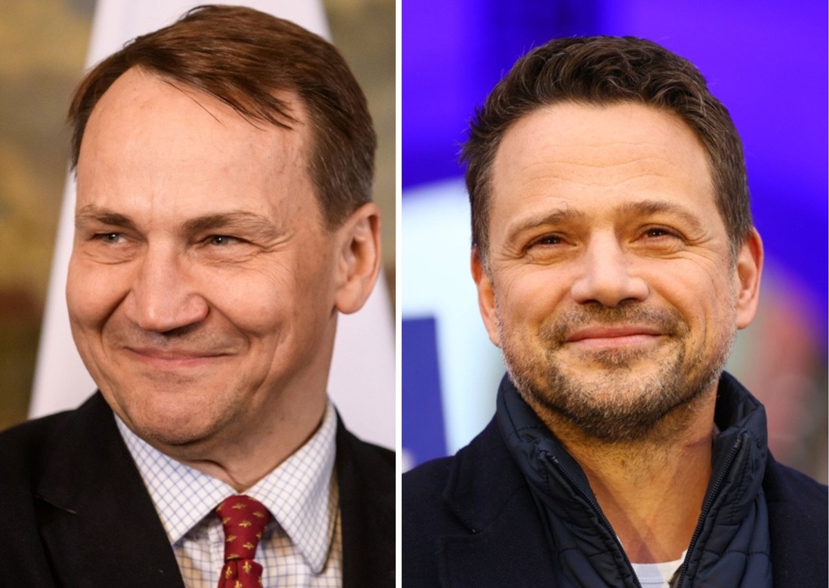 Radosław Sikorski i Rafał Trzaskowski