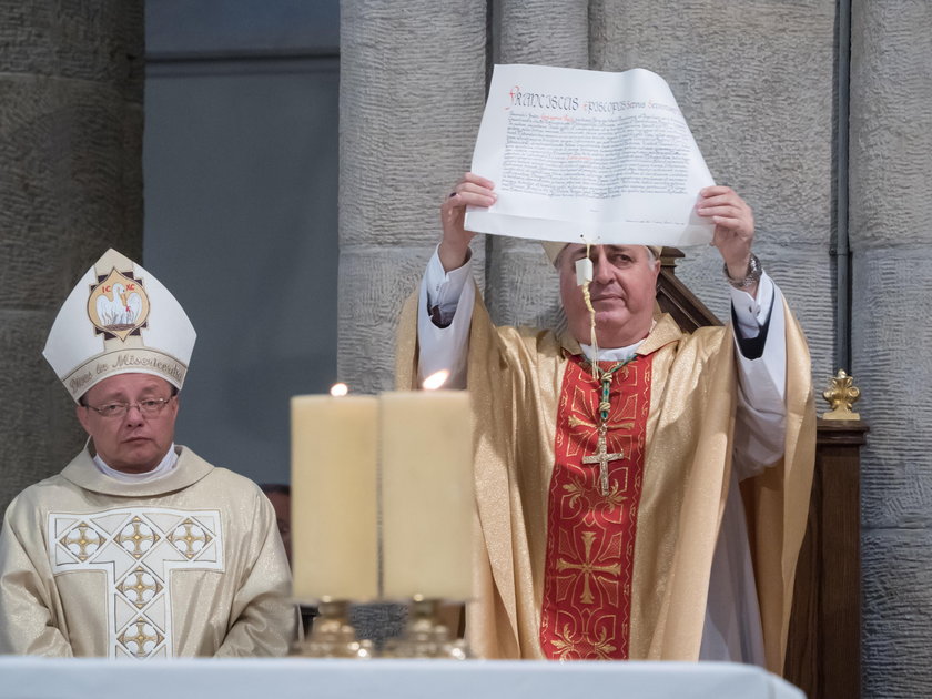 Ingres ks. biskupa Grzegorza Rysia do archidiecezji łódzkiej