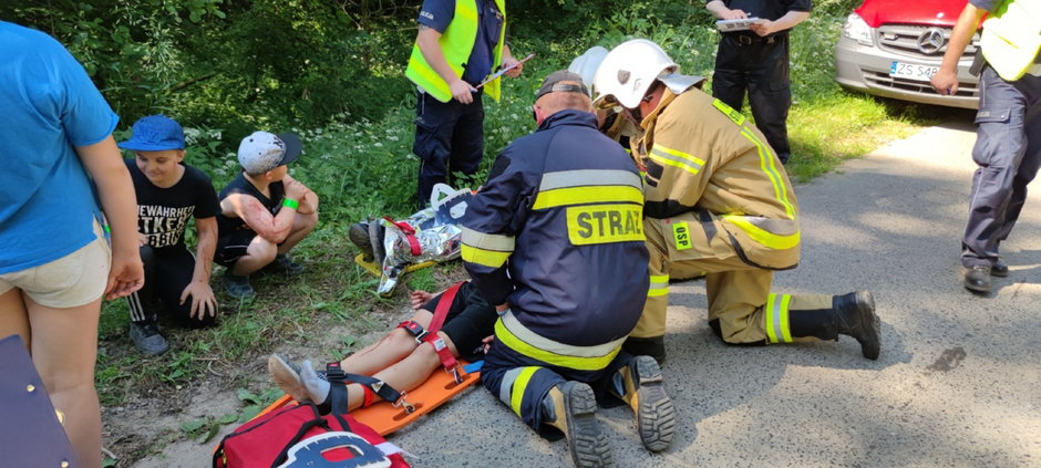 Zderzenie masowe, ataki terrorystyczne i zagrożenia chemiczne tak wyglądały ćwiczenia w pobliżu Drawska Pomorskiego