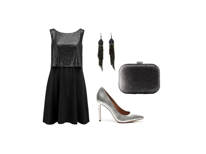 SUKIENKA CAMAIEU 149,90 PLN; SZPILKI STEVE MADDEN 399PLN;TOREBKA CAMAIEU 79,90 PLN; KOLCZYKI CAMAIEU 39,90 PLN;