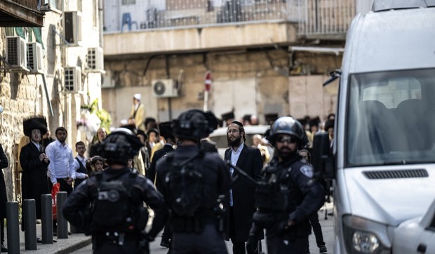 Ultraortodoksni Jevreji Haredi u Jerusalimu 15. aprila