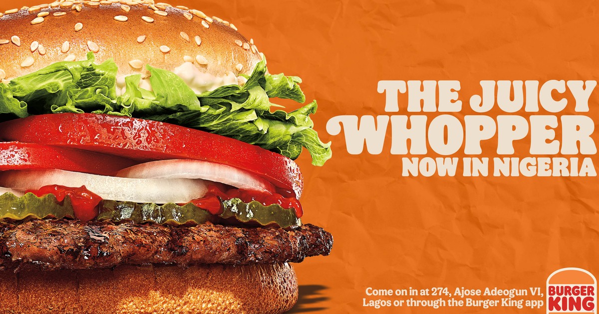 Burger King Nigeria is here and is inviting you for a first taste