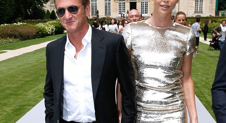 Sean Penn and Charlize Theron