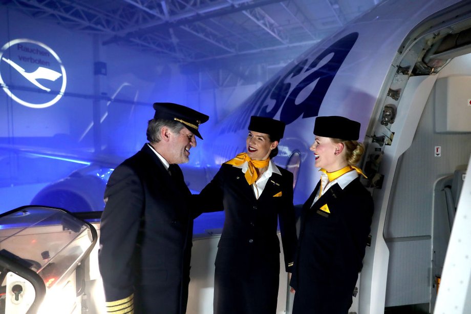 Lufthansa zatrudnia ponad 55 tys. pracowników