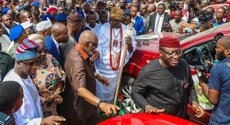 Operation Amotekun: Don’t betray South West, Ooni tells personnel. [Twitter/@IbukunOluwa____]